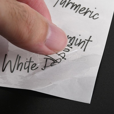 Waterproof PVC Self-Adhesive Sealing Stickers DIY-I050-02-1