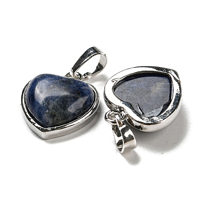 Natural Sodalite Pendants G-I358-A25-1