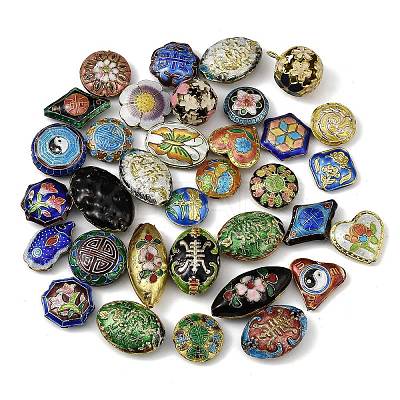 Handmade Cloisonne Beads CLB-Z001-13G-1