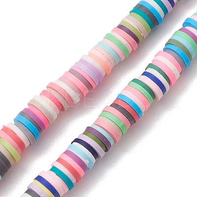 Handmade Polymer Clay ID Card Neck Strap Card Holder HJEW-JM02511-1