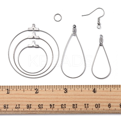 DIY Wire Wrap Earring Making Kit DIY-FS0005-09-1