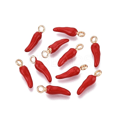 Handmade Alloy Enamel Pendants FIND-G087-01D-01-1