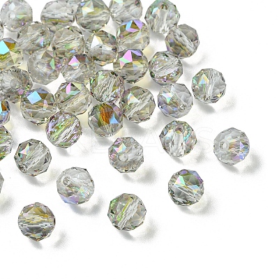20Pcs Transparent Electroplate Glass Beads EGLA-YW0001-72D-1