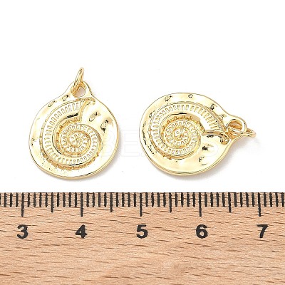 Brass Pendants X-KK-C252-13G-1