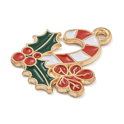 Christmas Theme Alloy Enamel Pendants ENAM-Z019-01F-1