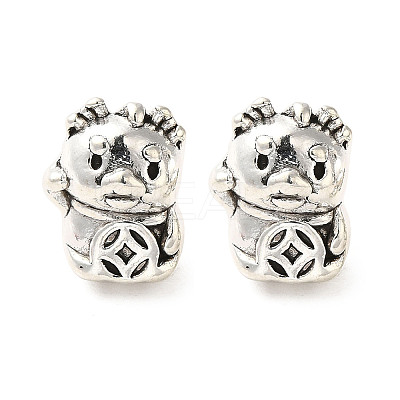 Tibetan Style Alloy European Beads PALLOY-M217-06AS-1