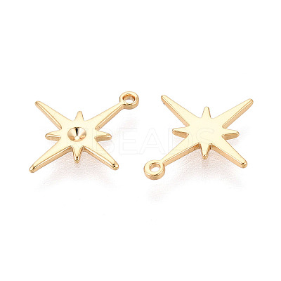 Brass Pendant Cabochon Settings KK-ZX025-81G-1