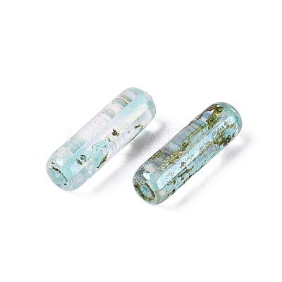 Picasso Transparent Glass Bugle Beads SEED-N010-02A-01-1