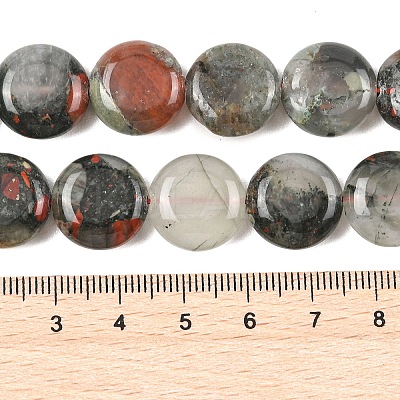 Natural African Bloodstone Beads Strands G-L648-B06-15mm-1