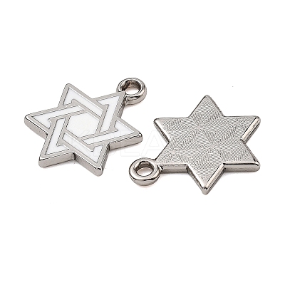 Alloy Enamel Pendants ENAM-G235-09P-02-1