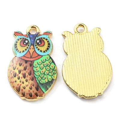Printed Alloy Pendants ENAM-D051-16G-05-1