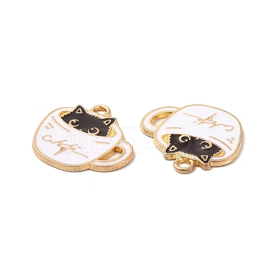 Alloy Enamel Pendants ENAM-C005-15G-1