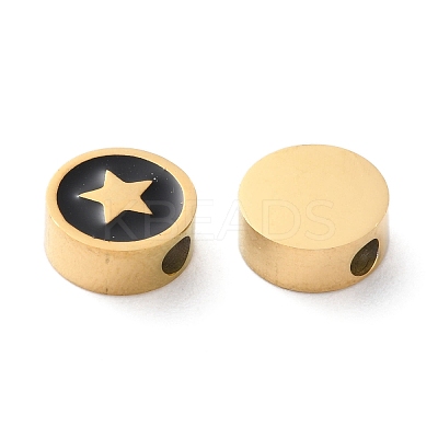 Ion Plating(IP) 304 Stainless Steel Beads STAS-Q333-12G-03-1
