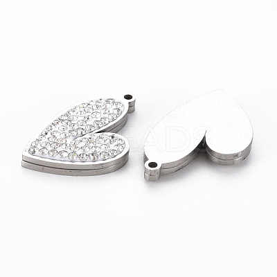 201 Stainless Steel Pendants STAS-Q240-087P-1