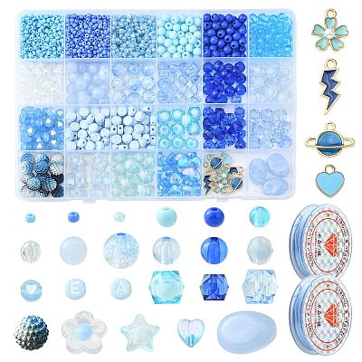 DIY Charm Bracelet Making Kit DIY-FS0003-28-1