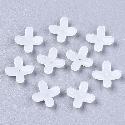 Spray Painted Glass Beads GLAA-N035-012-A02-1