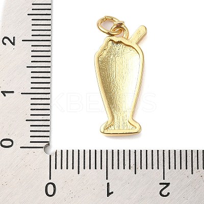 Rack Plating Brass Enamel Pendants KK-S372-03B-01-1