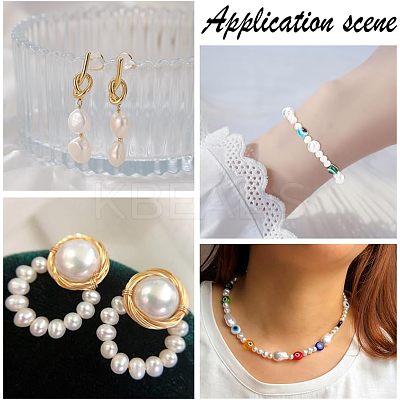 1 Strand Grade A Natural Cultured Freshwater Pearl Beads Strands PEAR-NB0001-08-1