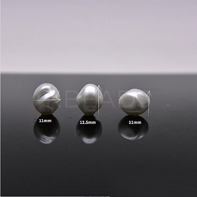 Baking Paint Pearlized Glass Pearl Beads FIND-WH0152-454C-1