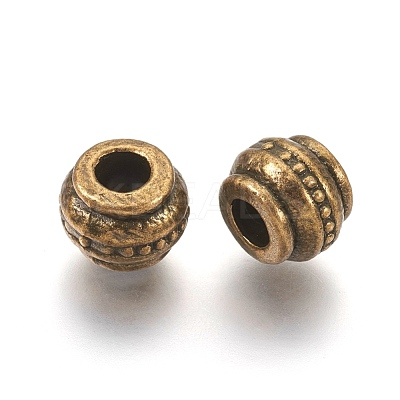 Tibetan Style Alloy European Beads X-MLF10904Y-NF-1