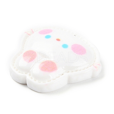 Animal Theme Opaque Resin Cabochons RESI-E046-01A-1