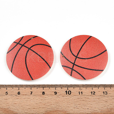 Printing Wood Pendants WOOD-N016-52A-1