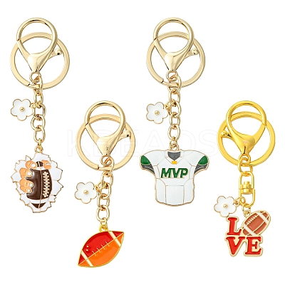 Alloy Enamel Keychain KEYC-FS00025-2-1