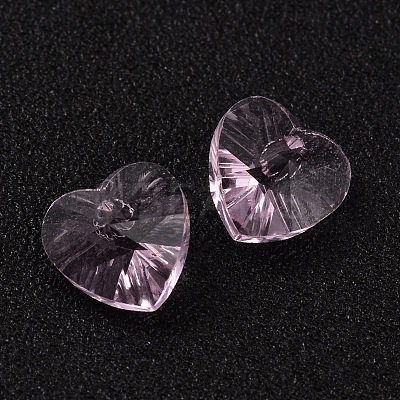 Romantic Valentines Ideas Glass Charms LS-X-G030V10mm-02-1
