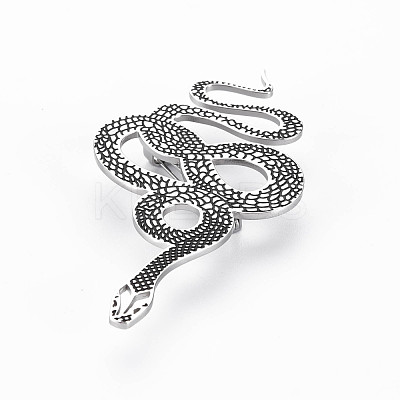 Snake Brooch JEWB-N007-009P-FF-1