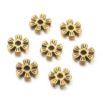 Alloy Spacer Beads X-PALLOY-R00742-AG-NR-1