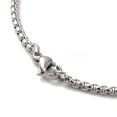 Non-Tarnish 201 Stainless Steel Pendant Necklaces NJEW-K253-06P-1