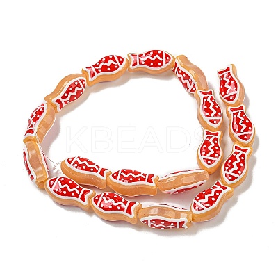 Handmade Transparent Glass Beads GLAA-N0028-02G-1