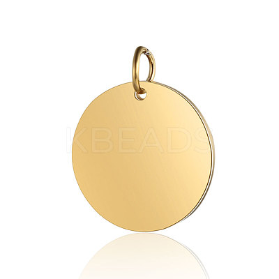 Ion Plating(IP) 304 Stainless Steel Pendants STAS-I311-32H-G-1