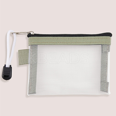 5Pcs Nylon Mesh Pen Bag AJEW-SP0001-89K-1