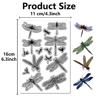Custom PVC Plastic Clear Stamps DIY-WH0439-0281-1
