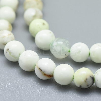 Natural Australian Turquoise(Jasper) Beads Strands G-D0010-06A-4mm-1