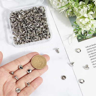 120 Sets Iron Decorative Rivets IFIN-CL0001-01-1