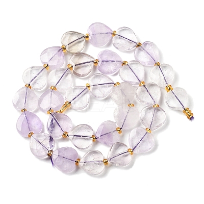 Natural Ametrine Beads Strands G-B044-B20-01-1