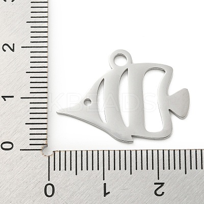 Non-Tarnish 304 Stainless Steel Pendants STAS-B056-10P-07-1