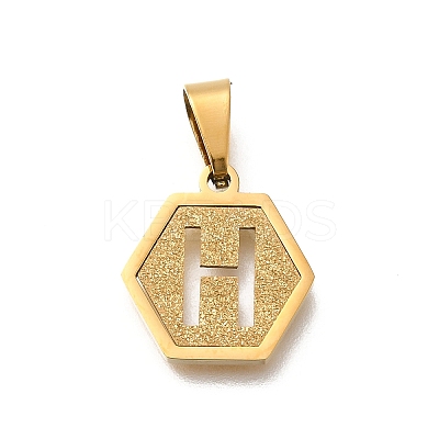304 Stainless Steel Charms LS-STAS-H227-01G-H-1