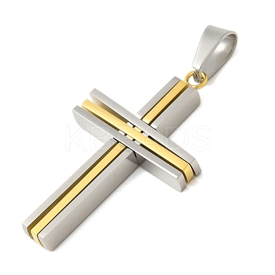 Ion Plating(IP) 304 Stainless Steel Pendants STAS-D110-31GP-1