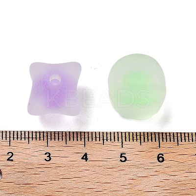 Transparent Acrylic Beads OACR-A032-06-1