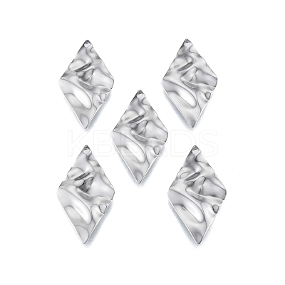 Non-Tarnish 201 Stainless Steel Pendant STAS-B027-02P-1