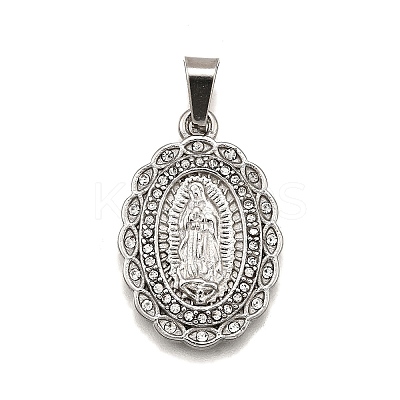 304 Stainless Steel Pendants STAS-B086-09G-P-1
