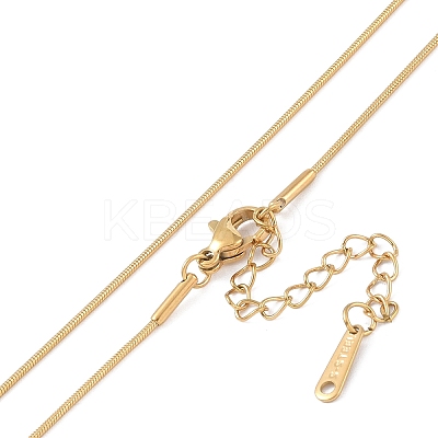 Ion Plating(IP) 201 Stainless Steel Chain Necklaces NJEW-P309-26B-G-1
