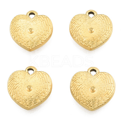 Ion Plating(IP) 201 Stainless Steel Pendant Rhinestone Settings STAS-N098-261LG-1