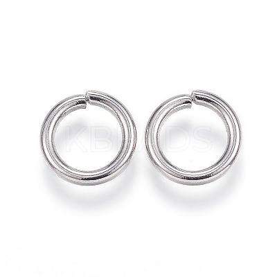 Tarnish Resistant 304 Stainless Steel Open Jump Rings STAS-E113-11P-1
