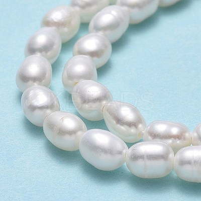 Natural Cultured Freshwater Pearl Beads Strands PEAR-J006-12A-1
