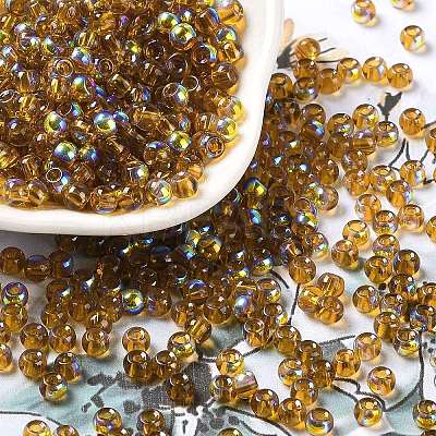 Glass Seed Beads SEED-H002-A-A622-1