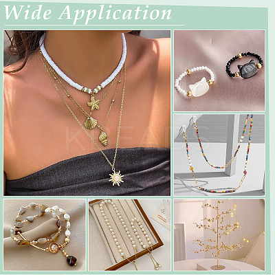 300Pcs Rack Plating Brass Spacer Beads KK-UN0003-25-1